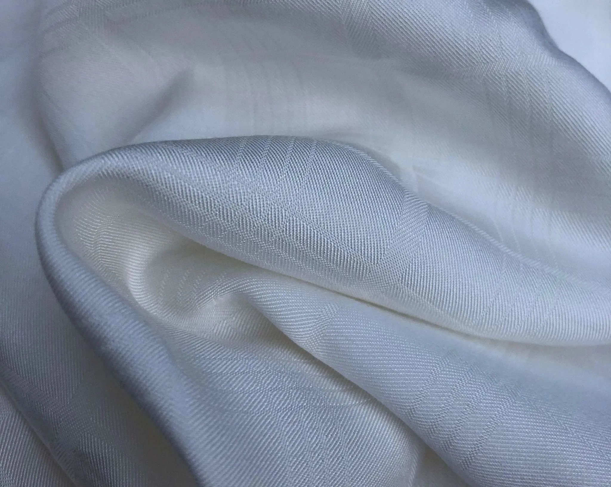 58" 100% Tencel Lyocell PFD Checkered Jacquard Woven Fabric By the Yard