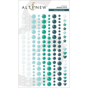 Altenew - Enamel Dots - Aqua Island