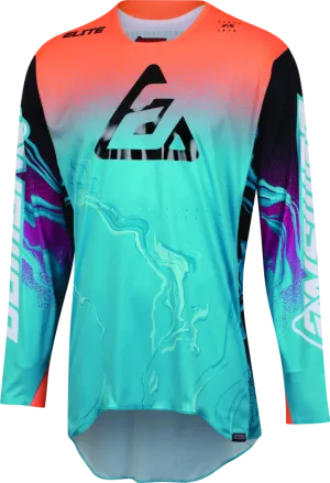 Answer 23 Elite Fusion Jersey Astana/Orange/Rhodamine Youth - Medium