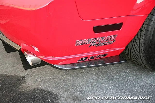 APR Rear Bumper Skirts Ford Mustang S19 (2005-2009) Carbon Fiber