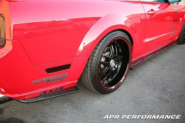 APR Rear Bumper Skirts Ford Mustang S19 (2005-2009) Carbon Fiber