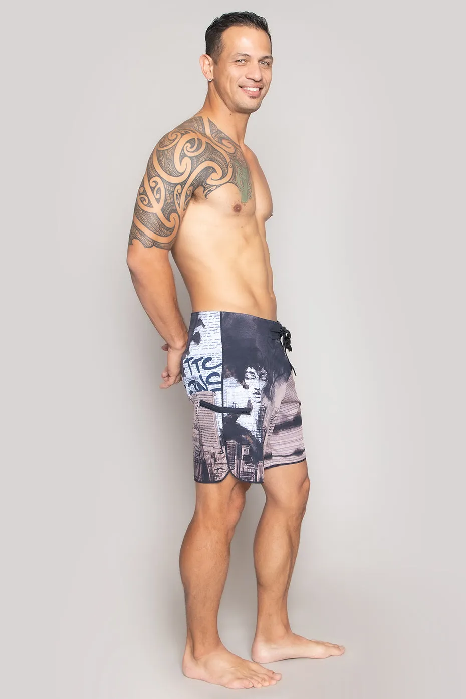 Cosmic Love Board Short