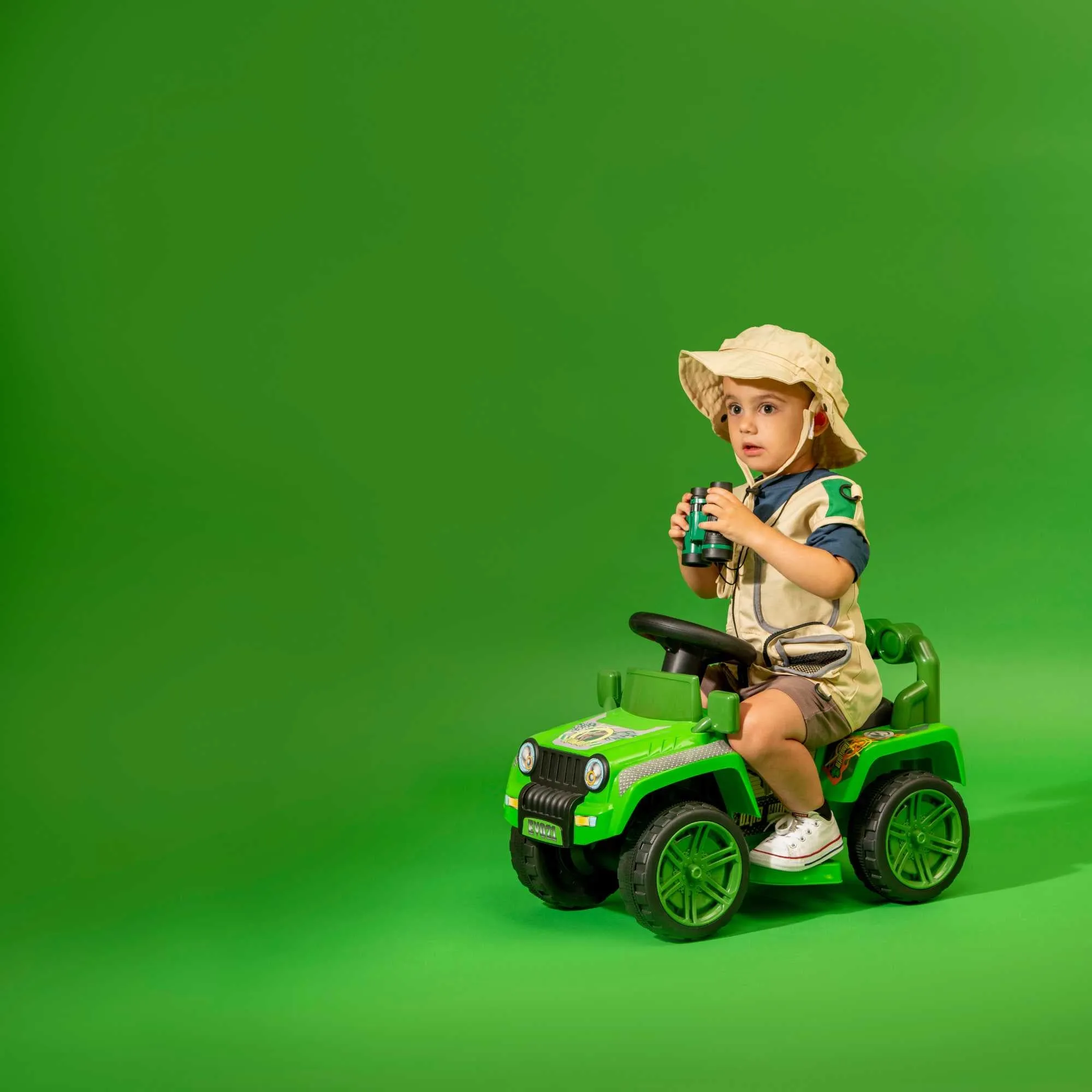 EVO Electric Ride On Dinosaur 4x4 Truck