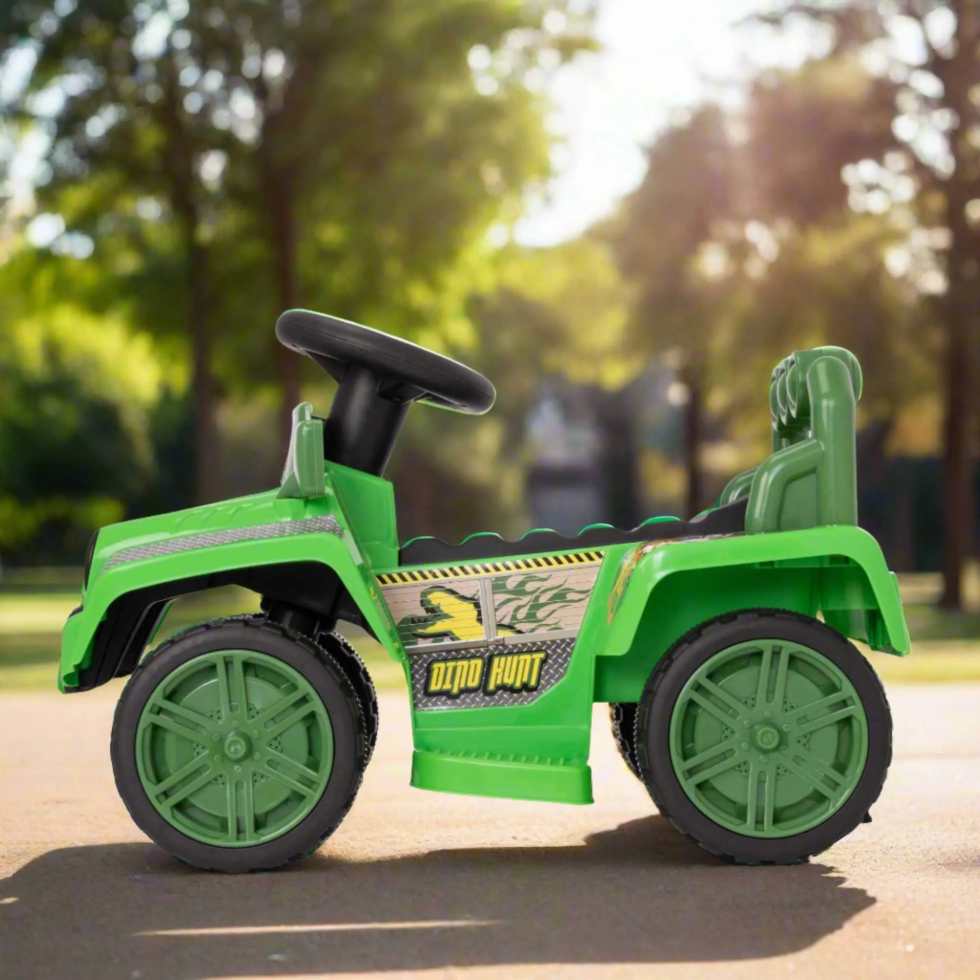 EVO Electric Ride On Dinosaur 4x4 Truck