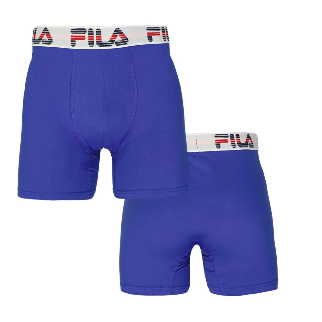 FILA - Men's 4 Pack Boxer Brief (FM412BXPB9 600)