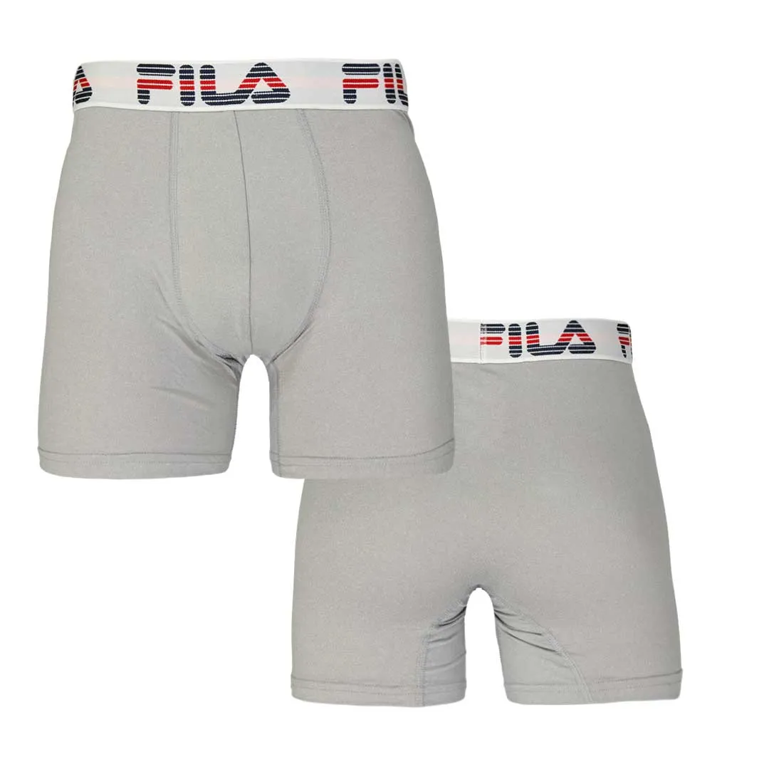 FILA - Men's 4 Pack Boxer Brief (FM412BXPB9 600)