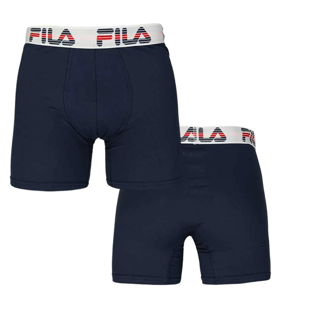 FILA - Men's 4 Pack Boxer Brief (FM412BXPB9 600)