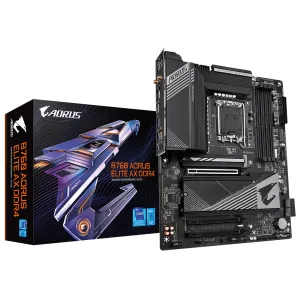Gigabyte Mainboard B760 Aorus Elite Ax Ddr4 - Atx - Socket Intel 1700 - Intel B760