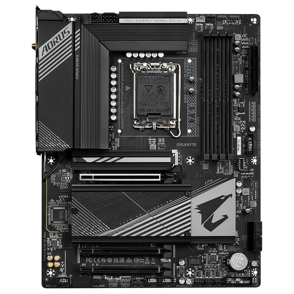 Gigabyte Mainboard B760 Aorus Elite Ax Ddr4 - Atx - Socket Intel 1700 - Intel B760