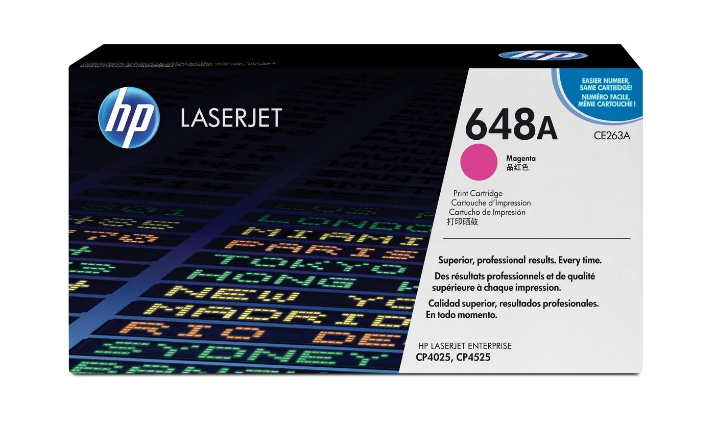 Hp Color Laserjet Ce263a Magenta Pri