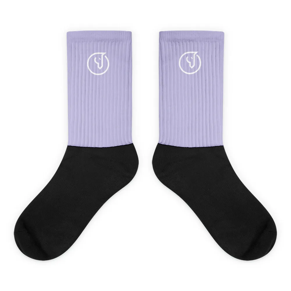 Humble Sportswear™ Lavender Crew Socks