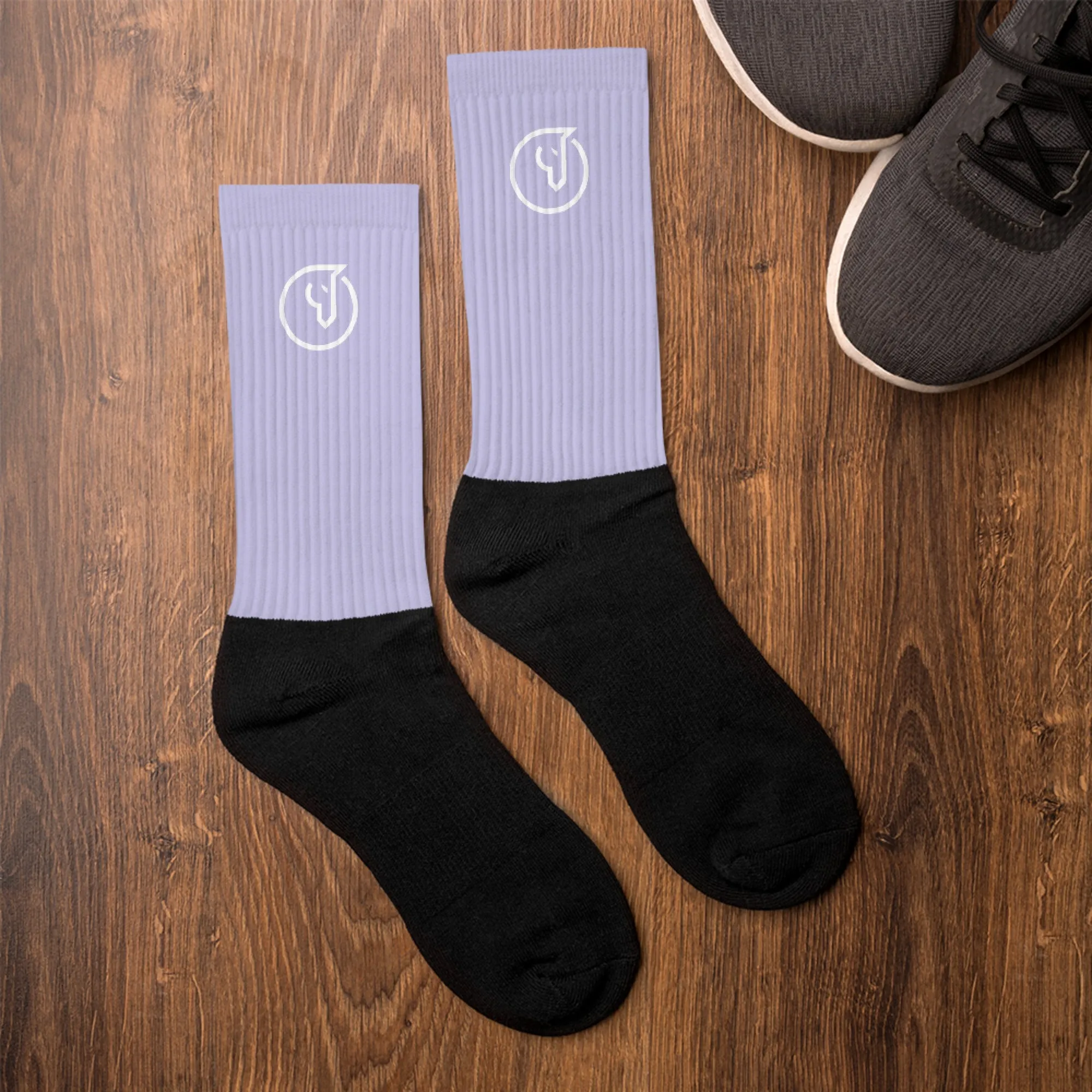 Humble Sportswear™ Lavender Crew Socks