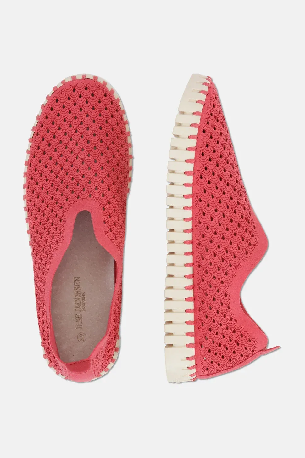 Isle Jacobsen Viva Magenta Tulip Flat Shoes