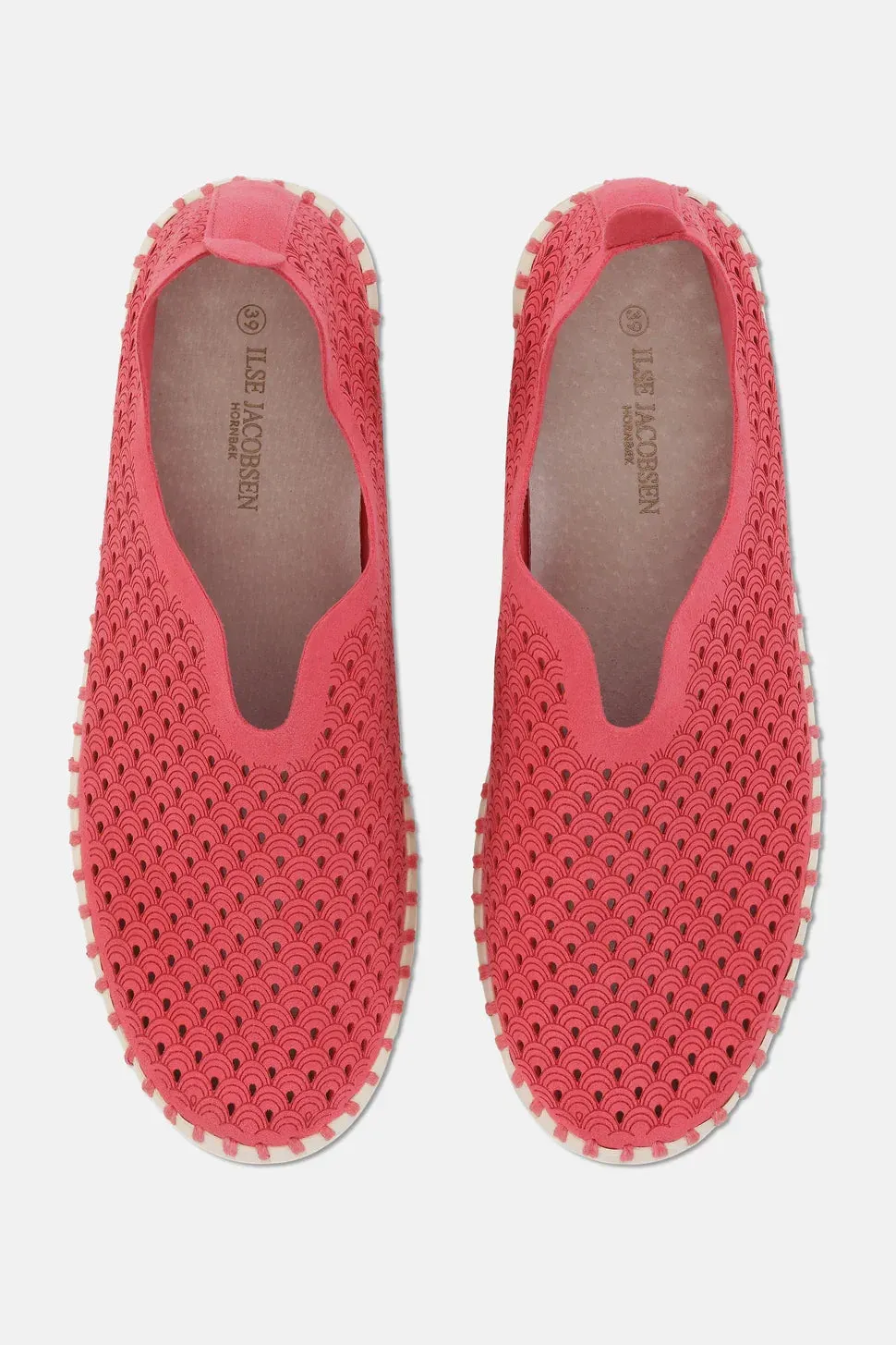 Isle Jacobsen Viva Magenta Tulip Flat Shoes