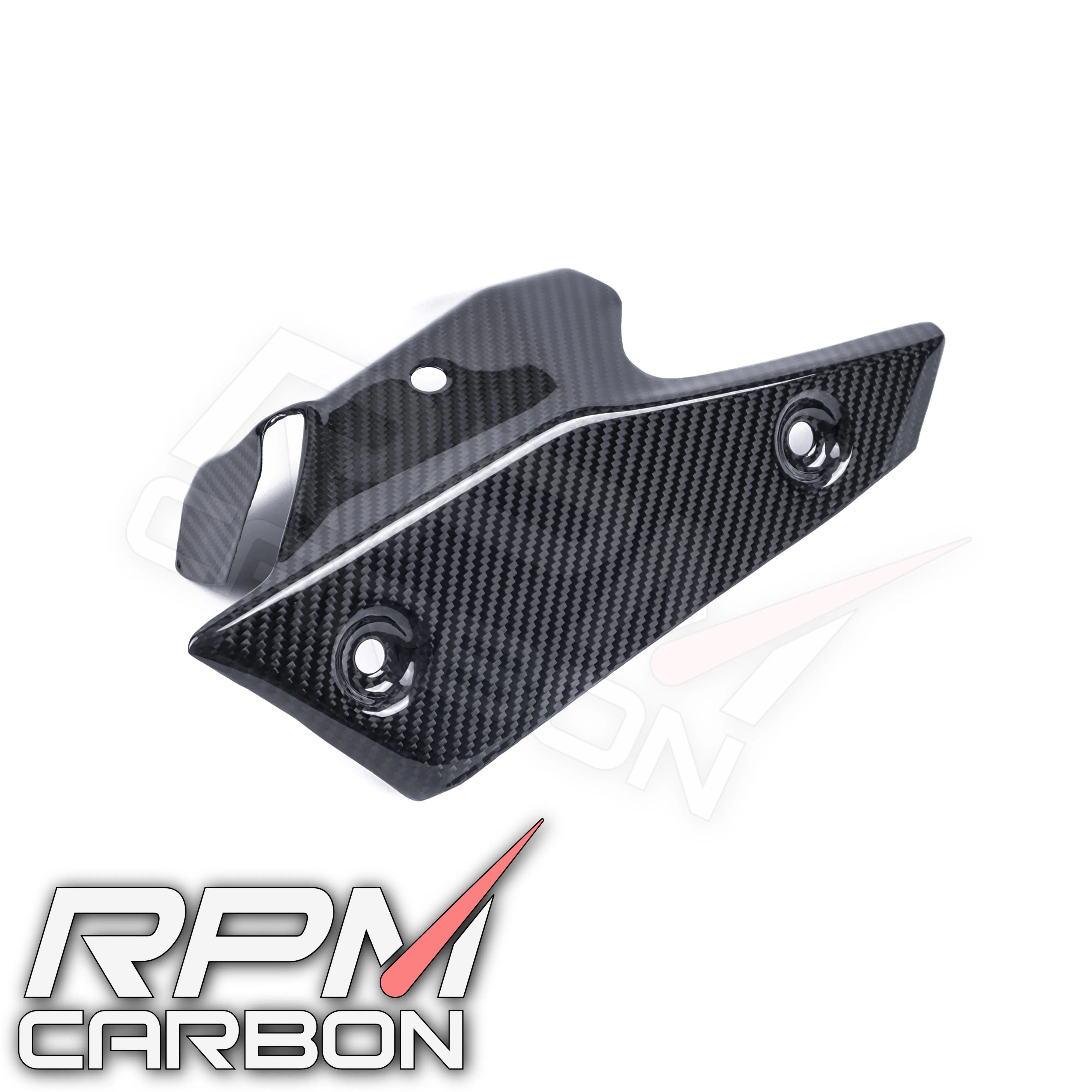 Kawasaki ZX-6R 2019  Carbon Fiber Exhaust Cover