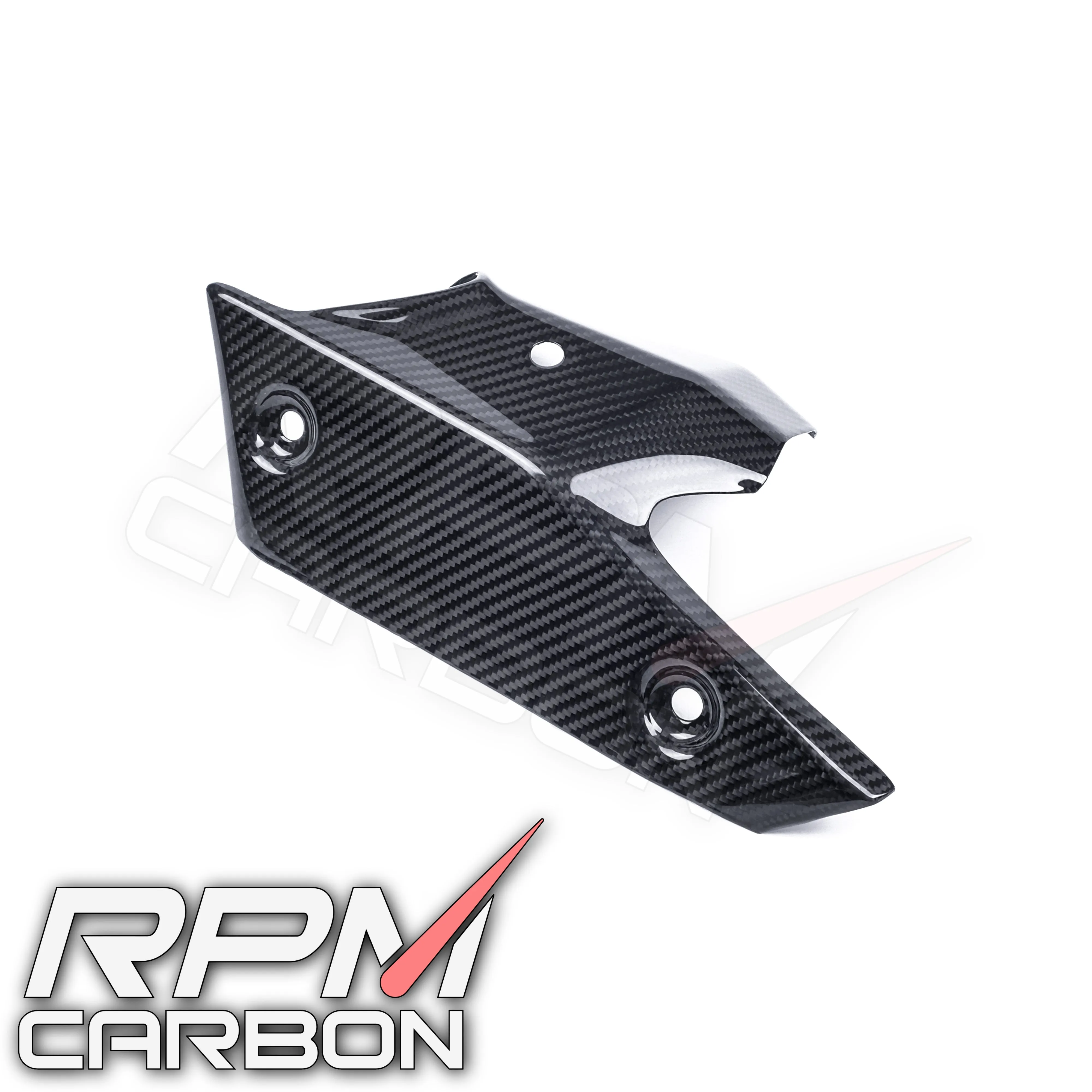 Kawasaki ZX-6R 2019  Carbon Fiber Exhaust Cover