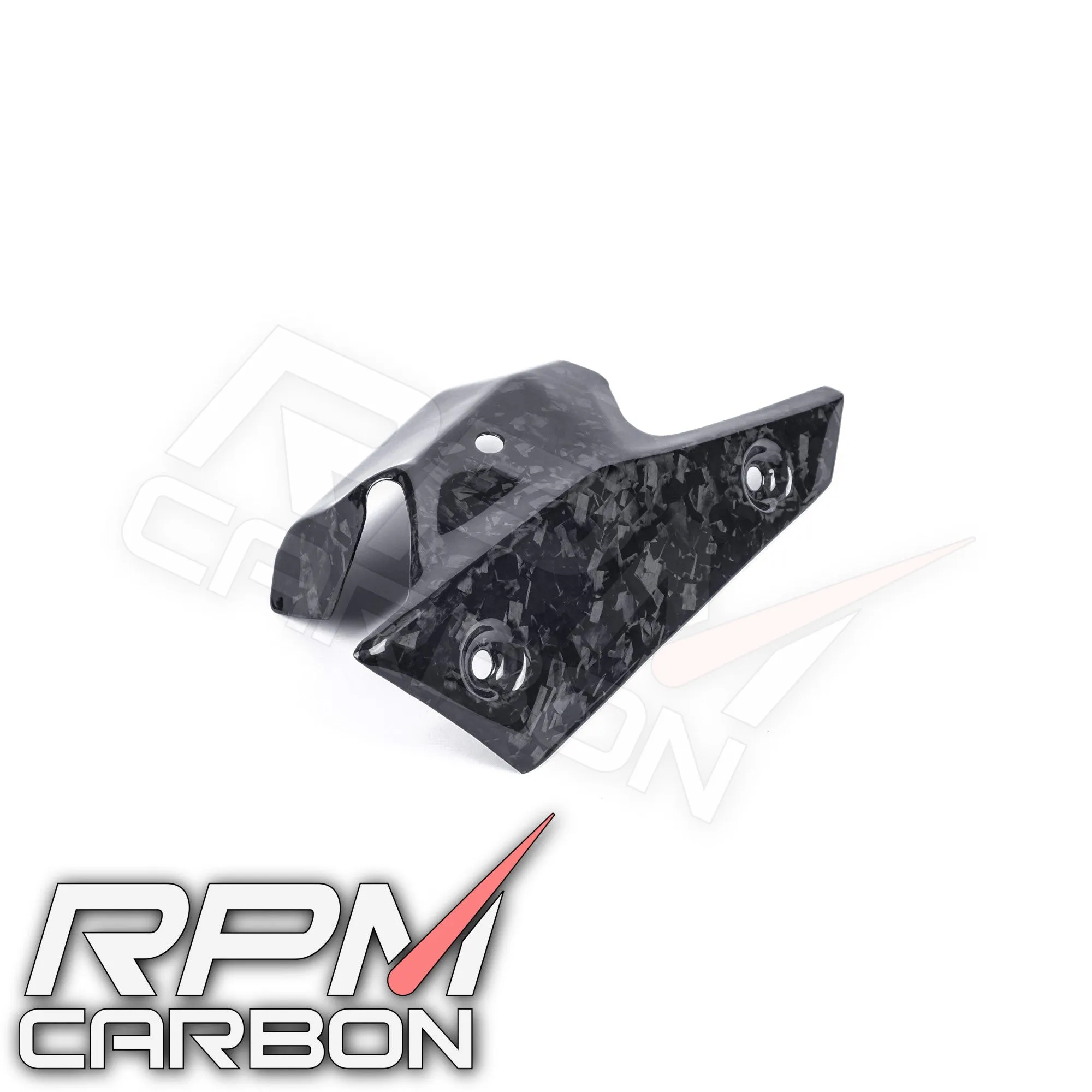 Kawasaki ZX-6R 2019  Carbon Fiber Exhaust Cover