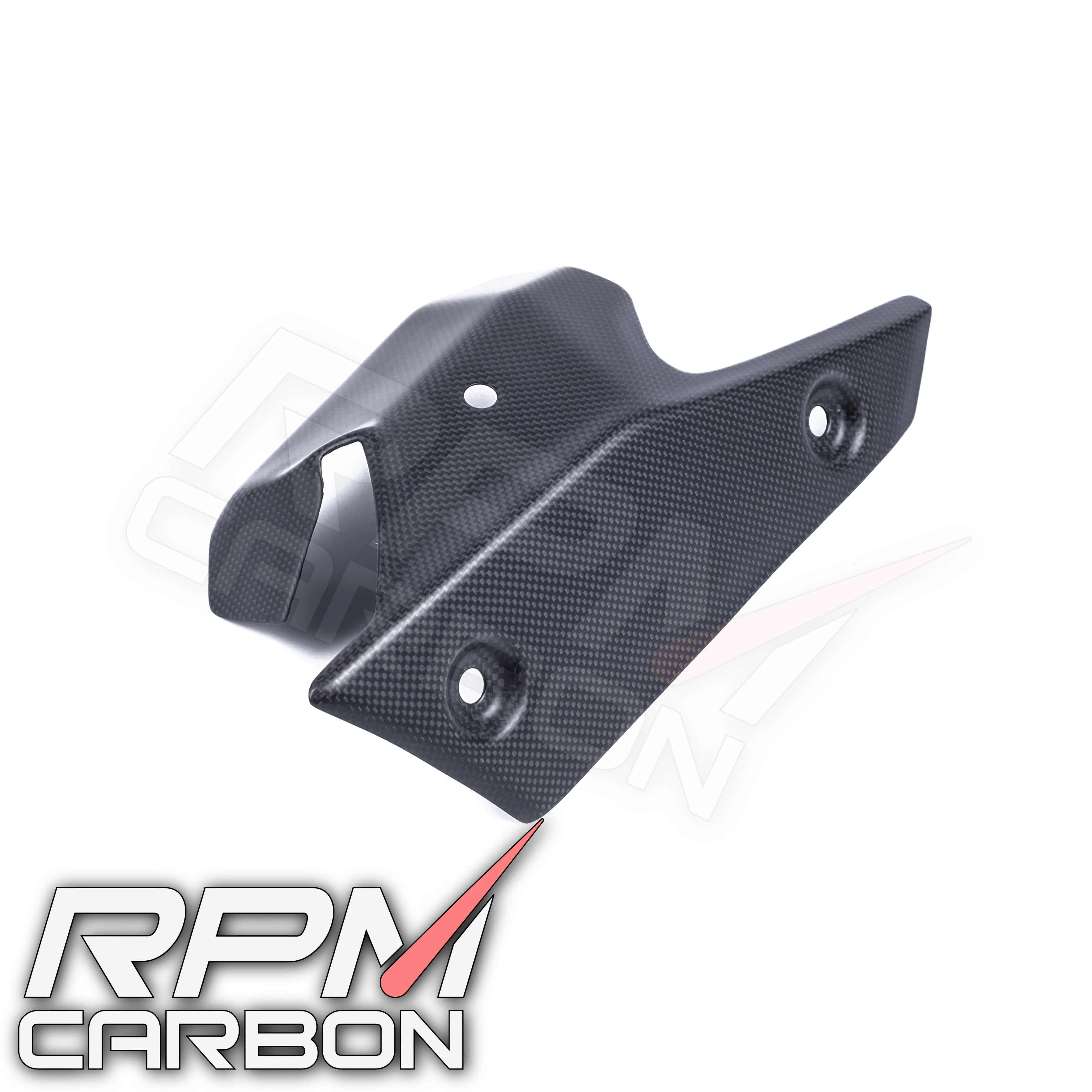 Kawasaki ZX-6R 2019  Carbon Fiber Exhaust Cover