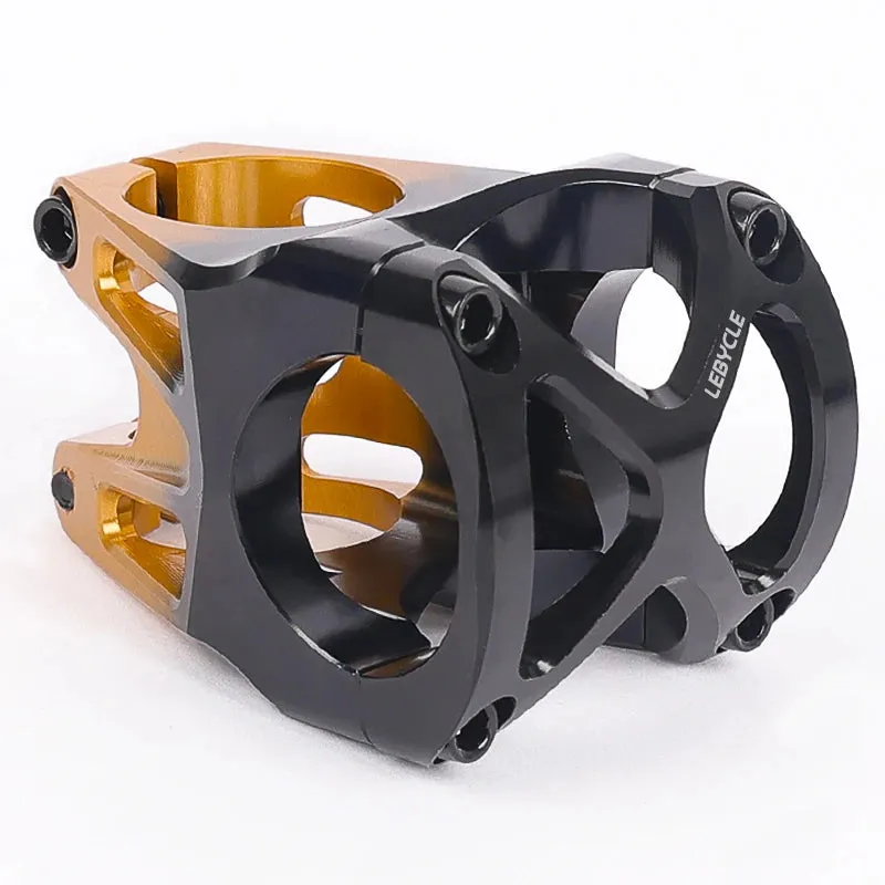 Lebycle Design 31.8mm MTB Bicycle Handlebar Stem Ultra Light 0 Degree Rise FR AM Enduro Short Bike