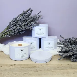 Linen   Lavender Soy Wax Candle