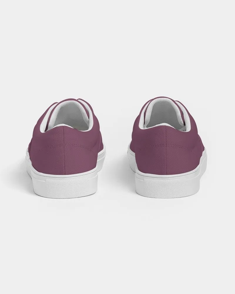 Medium Dark Magenta Women's Canvas Sneakers | Women's | Medium Dark Pastel Magenta | C0M60Y0K60