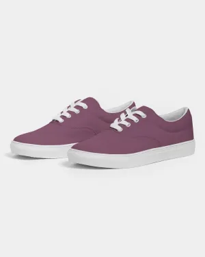 Medium Dark Magenta Women's Canvas Sneakers | Women's | Medium Dark Pastel Magenta | C0M60Y0K60