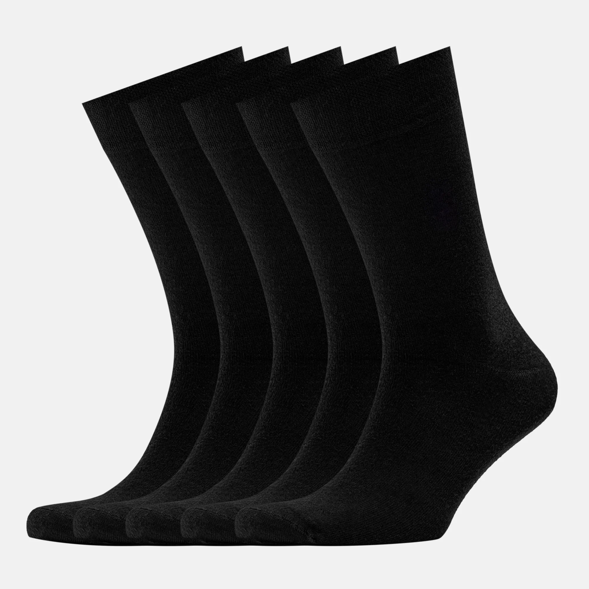 Men's Bamboo Dress Socks - All Solid Design • Pack of 1/3/5 Pairs