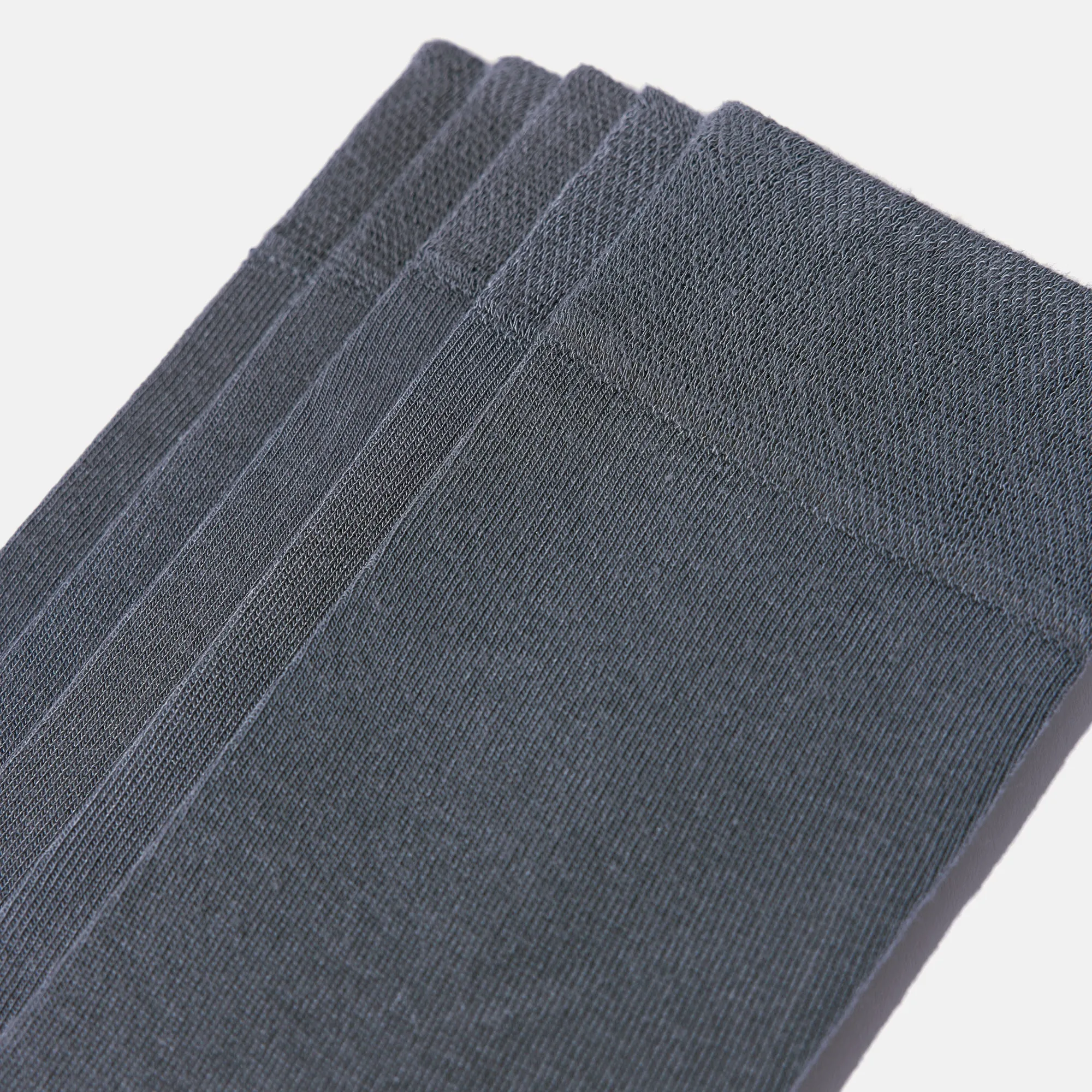 Men's Bamboo Dress Socks - All Solid Design • Pack of 1/3/5 Pairs
