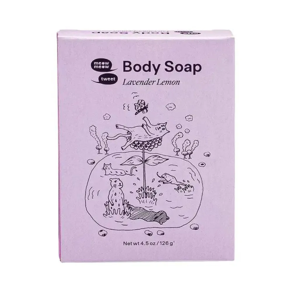 Meow Meow Tweet Lavender Lemon Body Soap