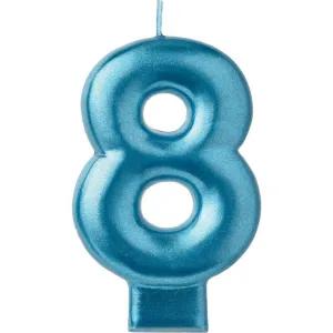 Metallic Blue #8 Candle | 1ct