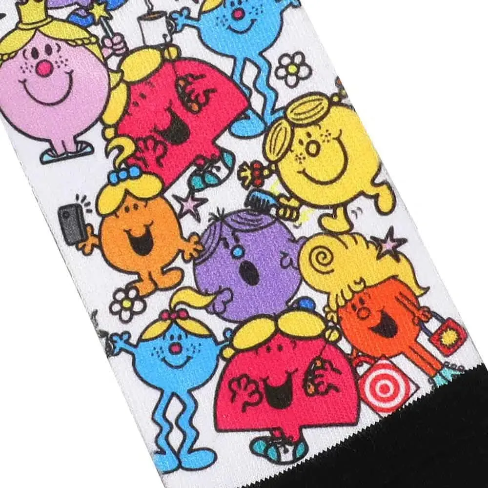 Mr. Men and Little Miss - Little Miss Characters Crew Socks - Bioworld