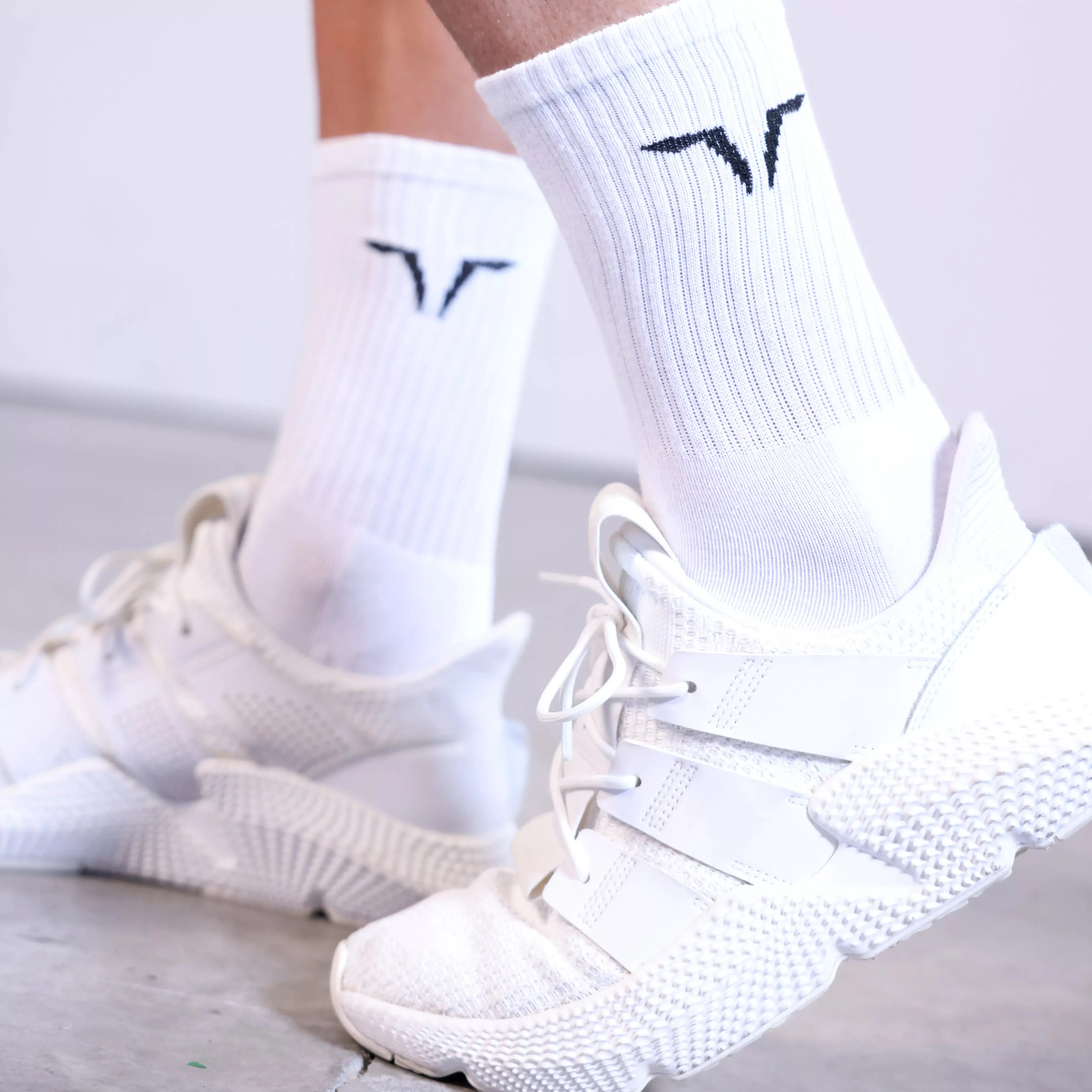 Pack of 3 - Core Crew Socks - White