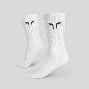 Pack of 3 - Core Crew Socks - White