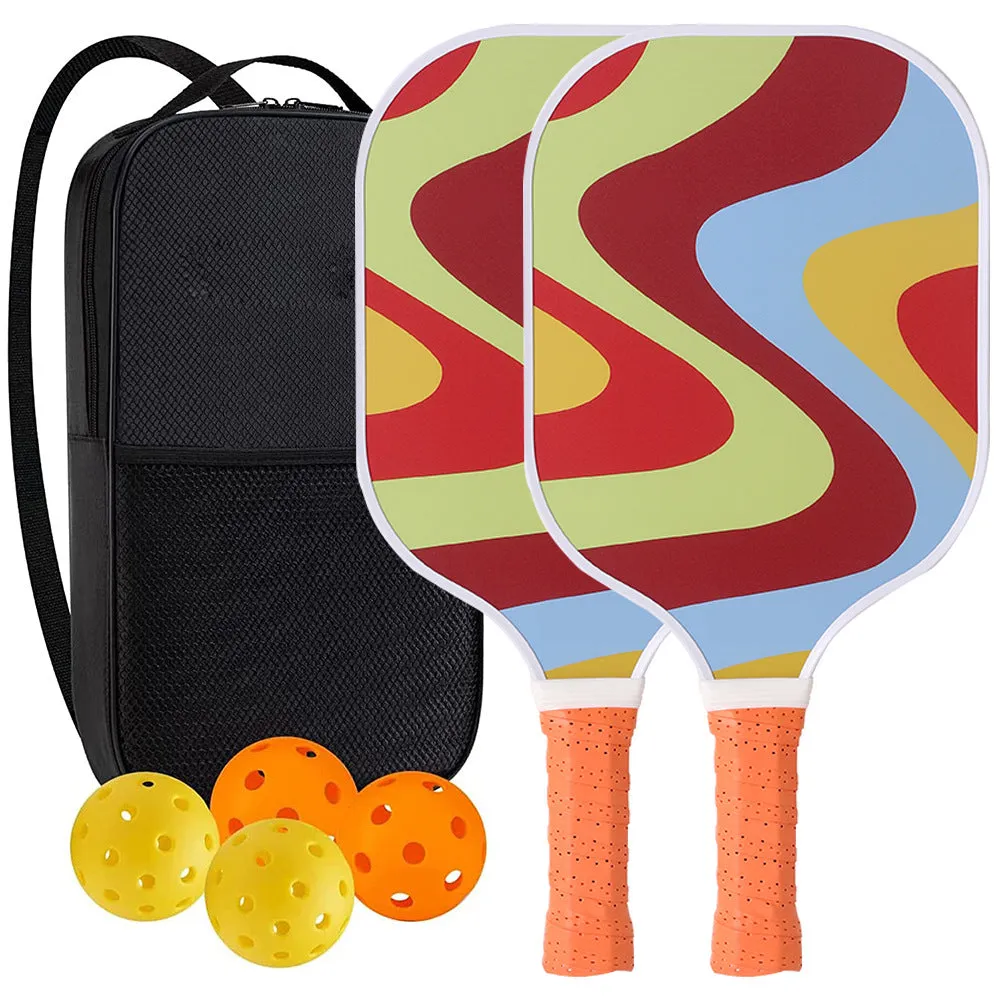 Pickleball Paddles Set Fiberglas Pickleball Paddles