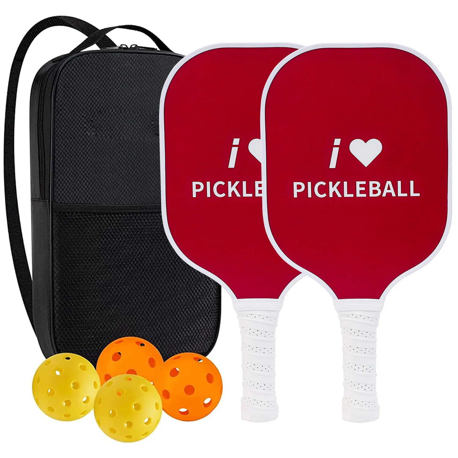 Pickleball Paddles Set Fiberglas Pickleball Paddles