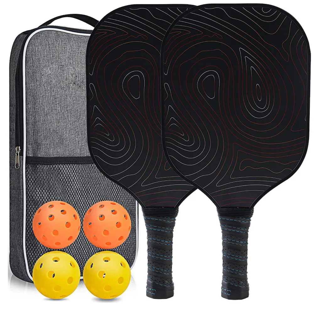 Pickleball Paddles Set Fiberglas Pickleball Paddles