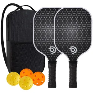 Pickleball Paddles Set Fiberglas Pickleball Paddles