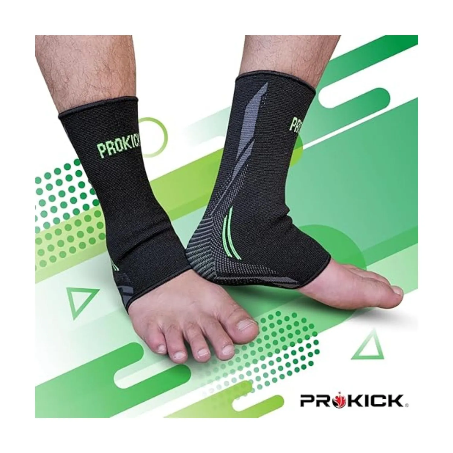 Prokick FlexiGrip Ankle Support, 1 Pair
