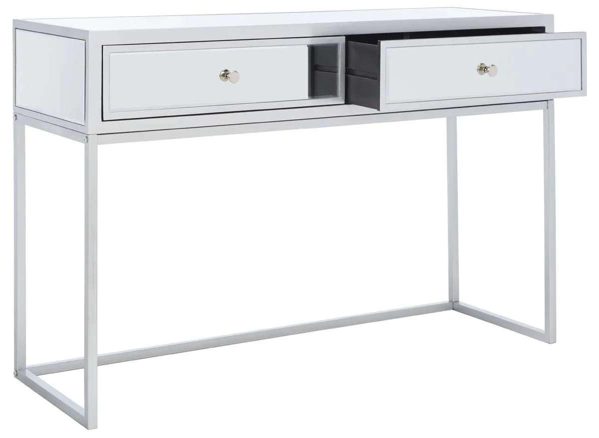 Safavieh Aster 2 Drawer Mirrored Desk , DSK9701