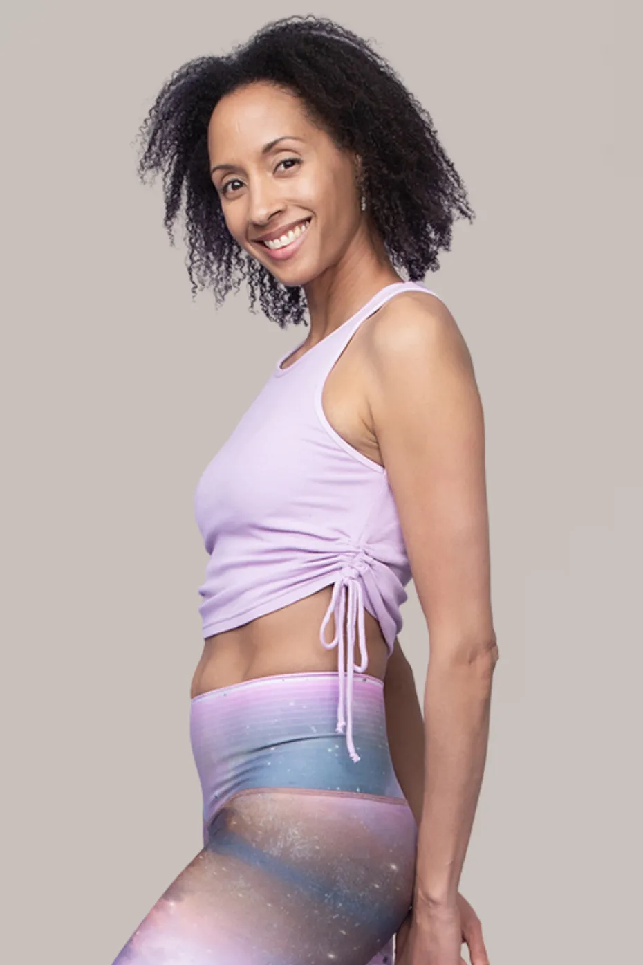 Side Tie Bra | Lavender