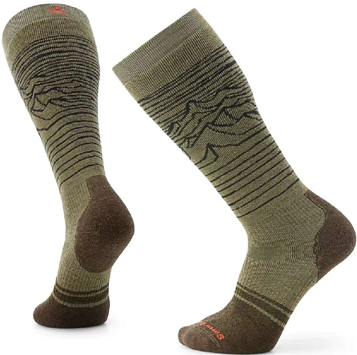 Smartwool Snowboard Full Cush Iguchi Over the Calf Socks 2022-2023