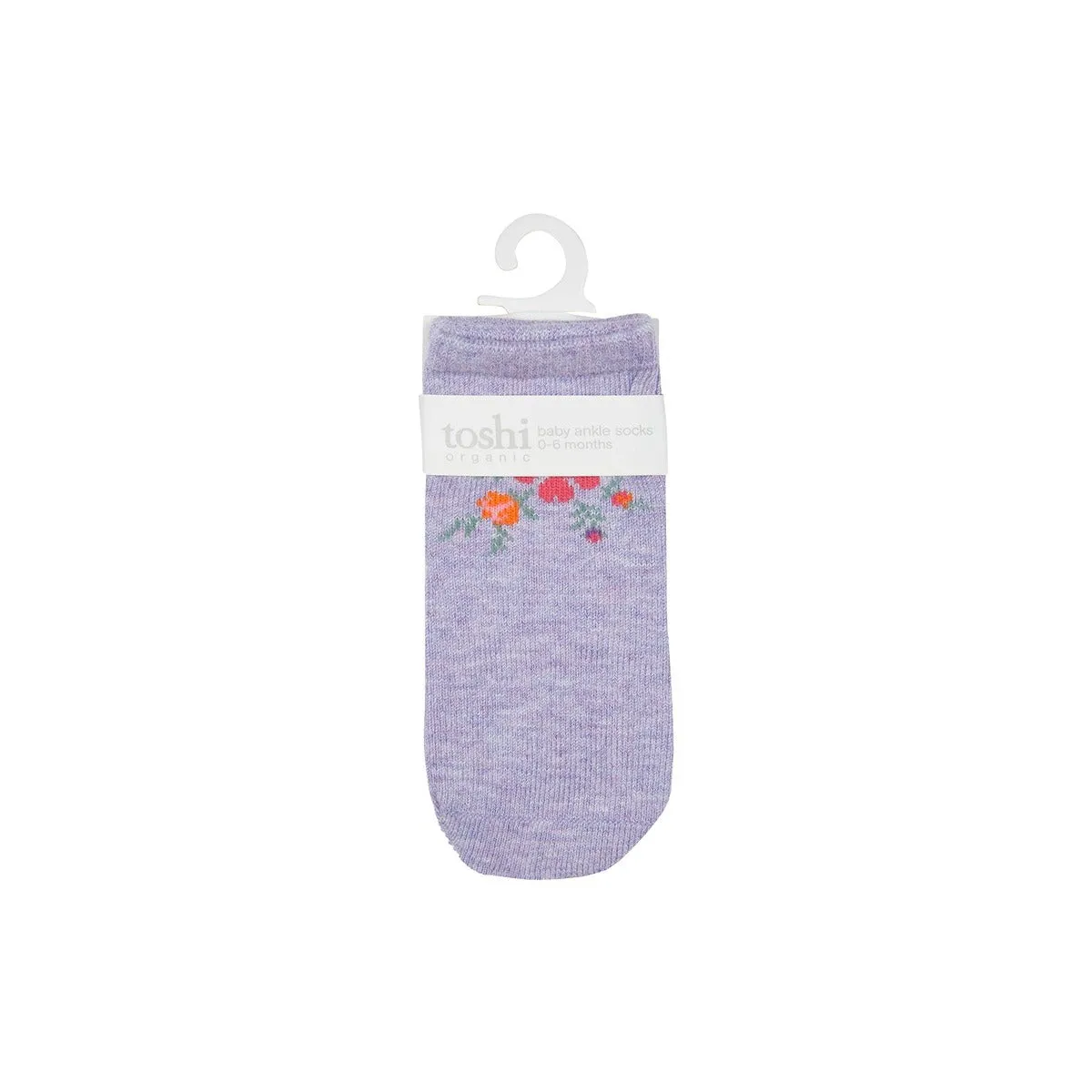 Toshi Organic Socks Ankle - Jacquard / Louisa