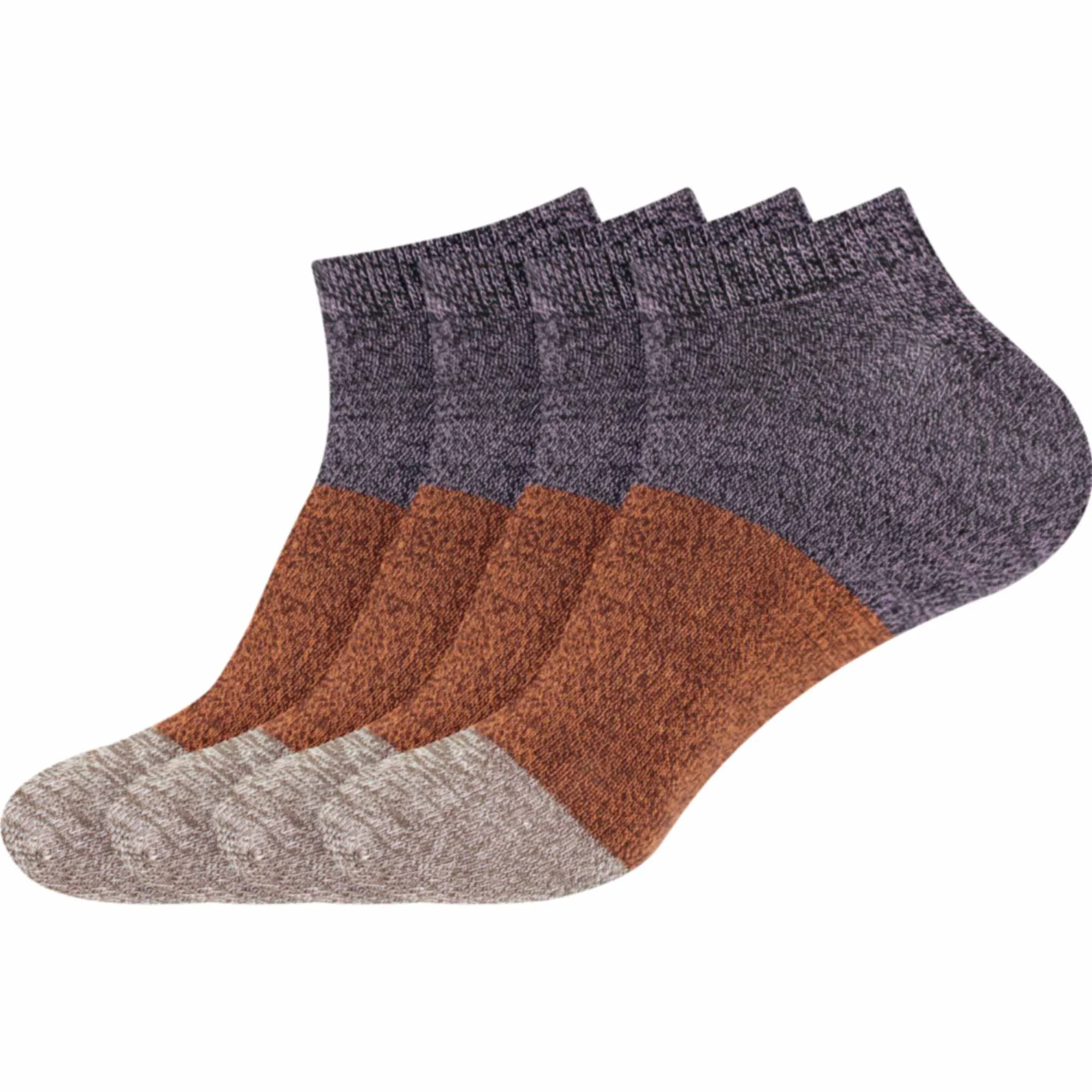 Women's Rayon from Bamboo Fiber Stripe Style Sports Superior Wicking Athletic Casual Ankle Socks