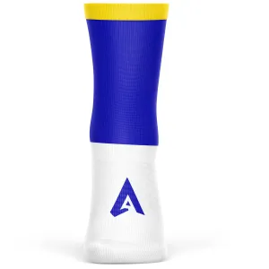 Youths Crew Socks Blue / Amber